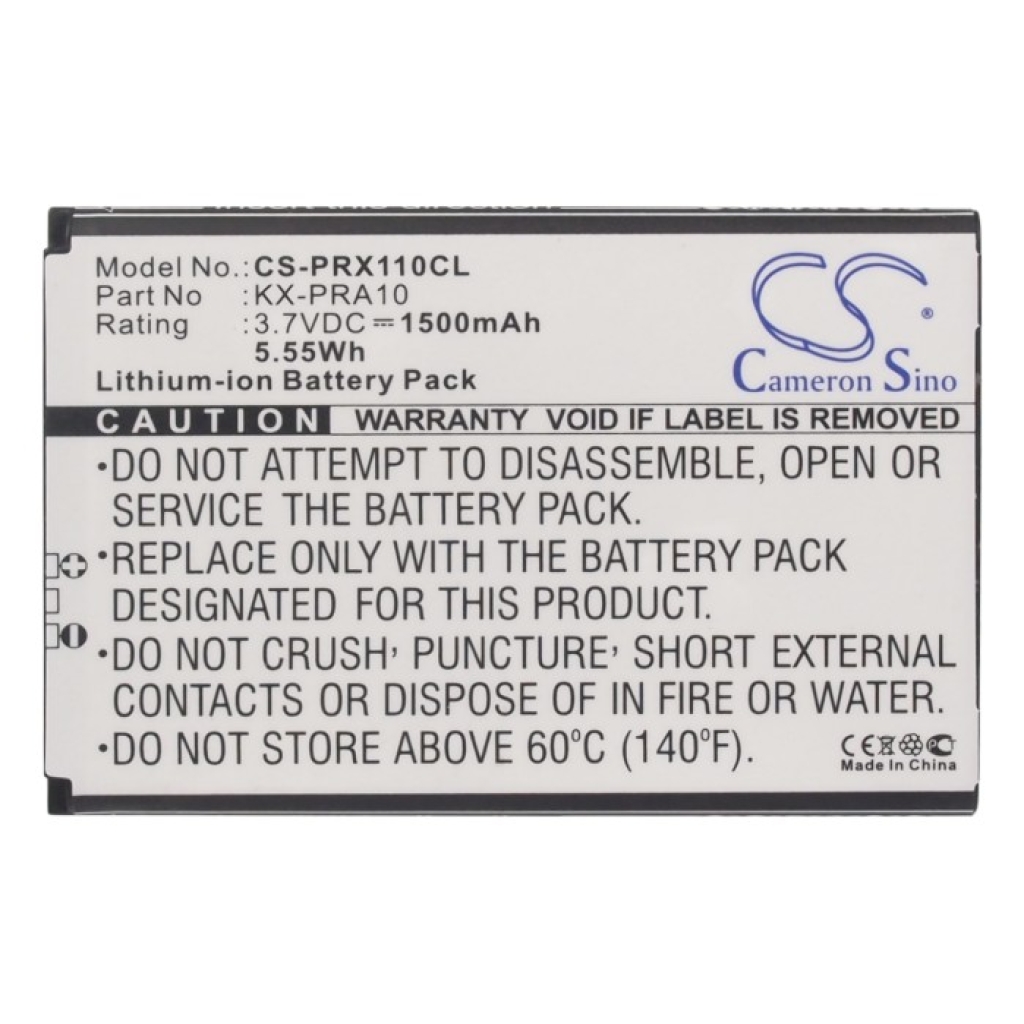 Draadloze telefoon batterij Panasonic CS-PRX110CL