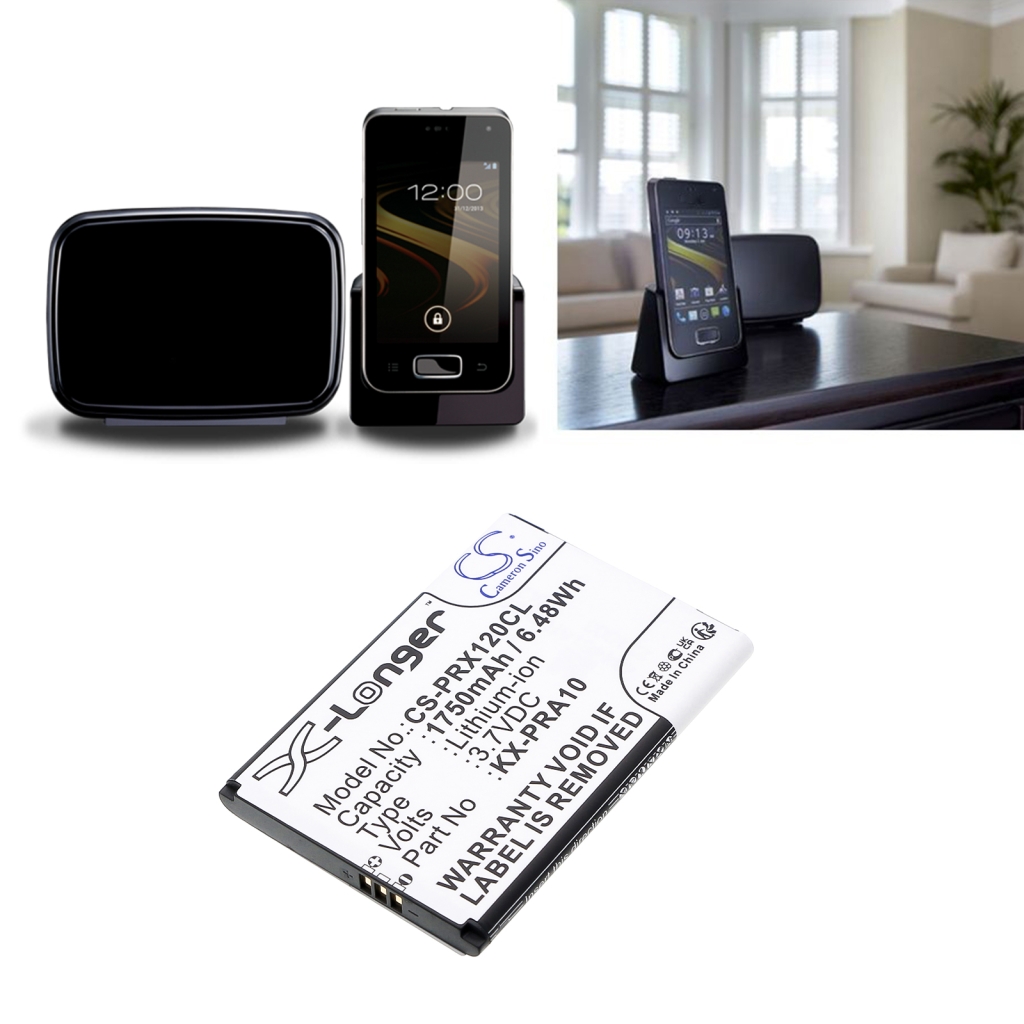 Draadloze telefoon batterij Panasonic KX-PRX110