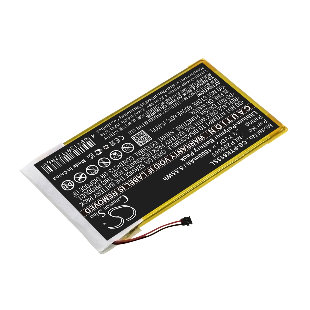 Batterijen Ebook, eReader Batterij CS-PTK613SL