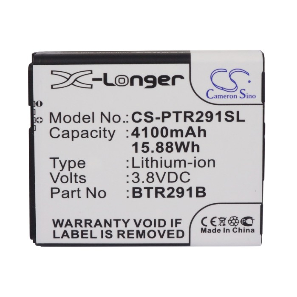 Compatibele batterijvervanging voor Pantech BTR291B
