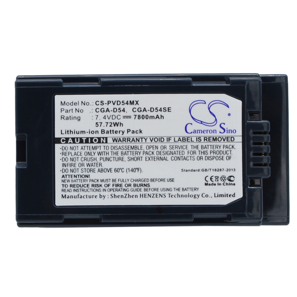 Batterij voor camera Panasonic AG-DVC62