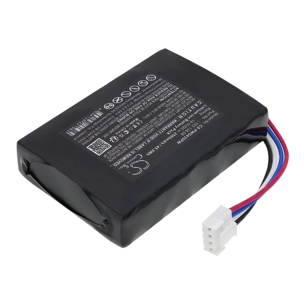 Batterij Vervangt 103.138.06