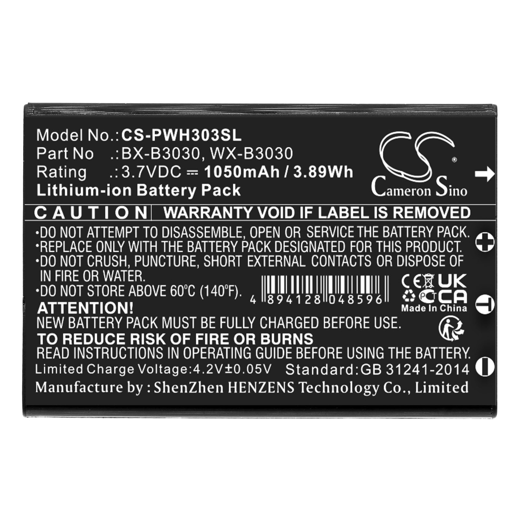 Battery Replaces BX-B3030