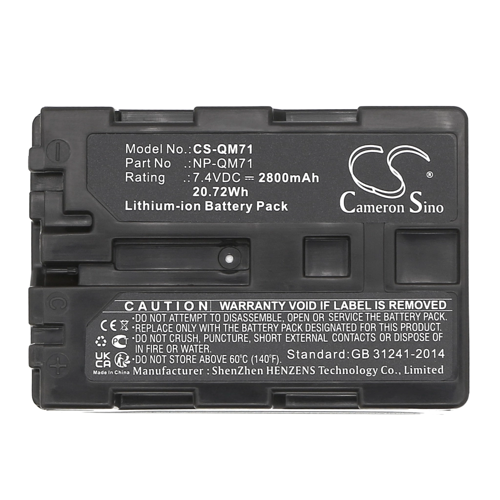 Batterij voor camera Sony DCR-DVD201