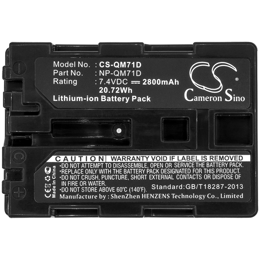 Camera Battery Sony DSR-PDX10