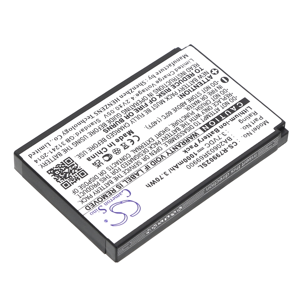 Batterij voor MP3, MP4, PMP Creative CS-R79902SL