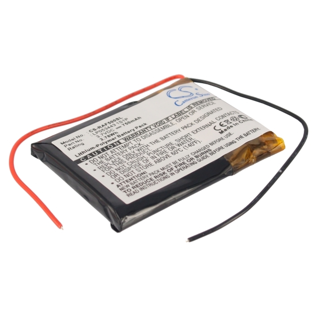 Batterijen GPS, Navigator Batterij CS-RAF500SL