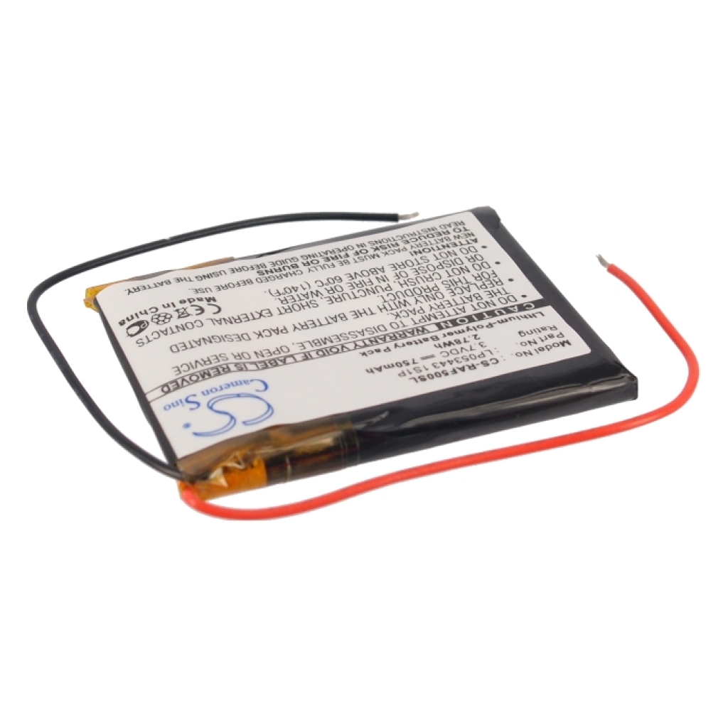 Batterijen GPS, Navigator Batterij CS-RAF500SL