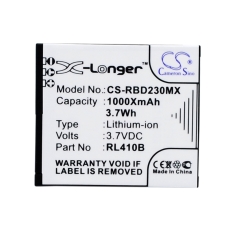 Compatibele batterijvervanging voor Rollei RL410B