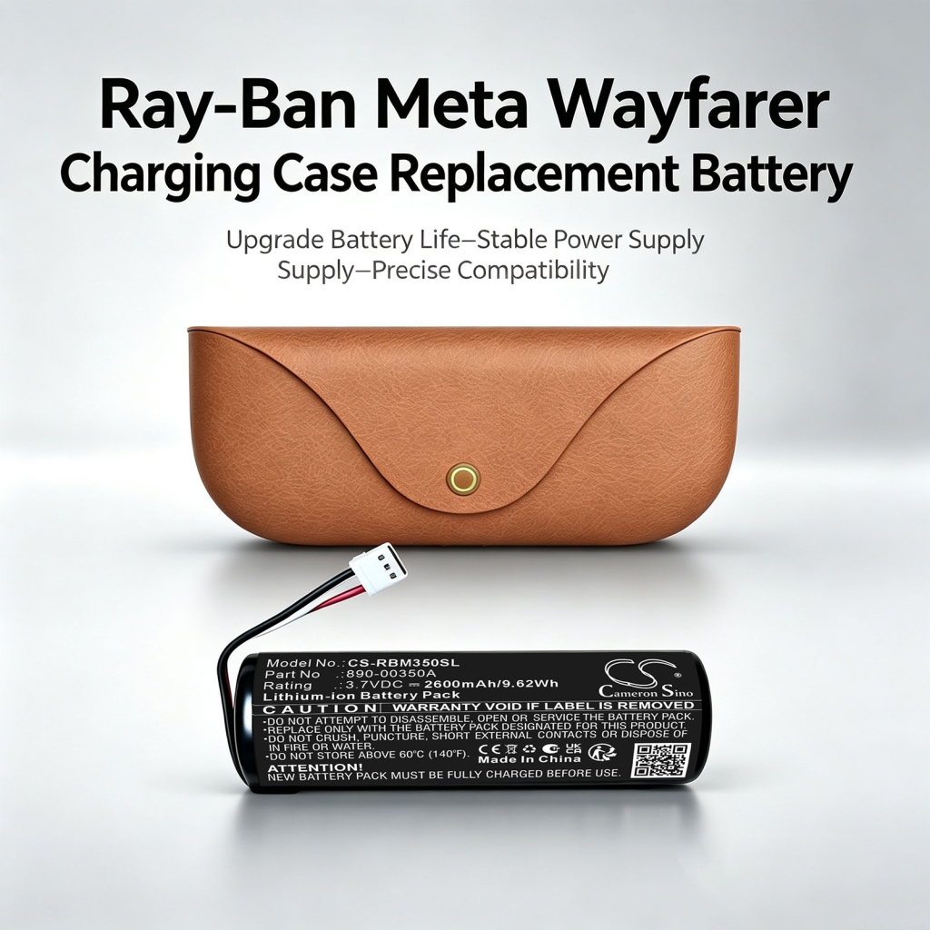 Battery compatible with Ray-ban CS-RBM350SL