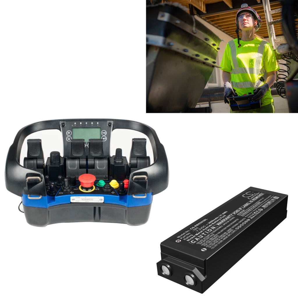 Batterij industrieel Scanreco CS-RBS593BL