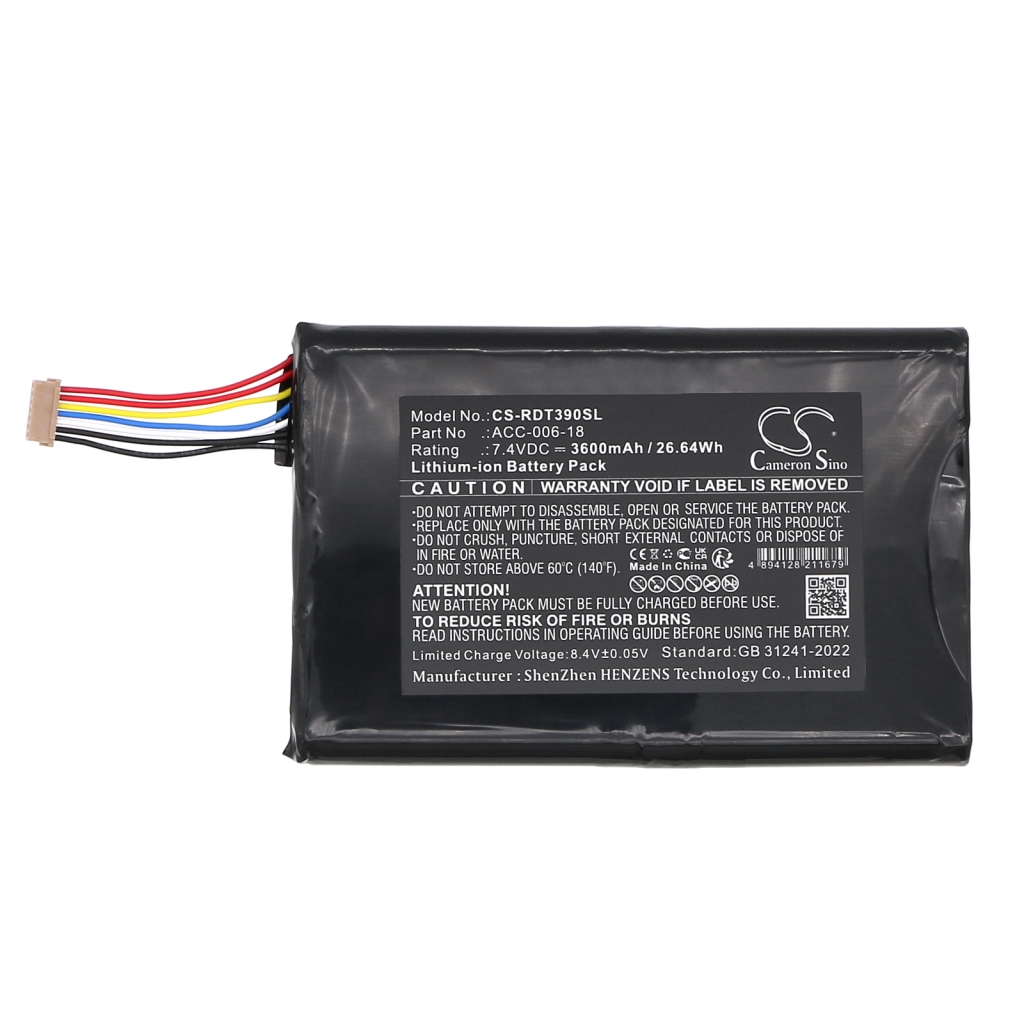 Tablet batterijen Dt research CS-RDT390SL