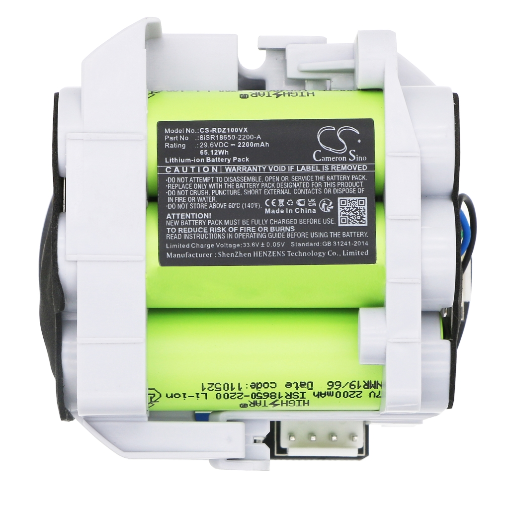Batterijen Batterijen voor stofzuigers CS-RDZ100VX