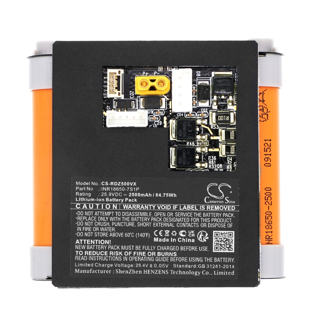 Batterijen Batterijen voor stofzuigers CS-RDZ500VX