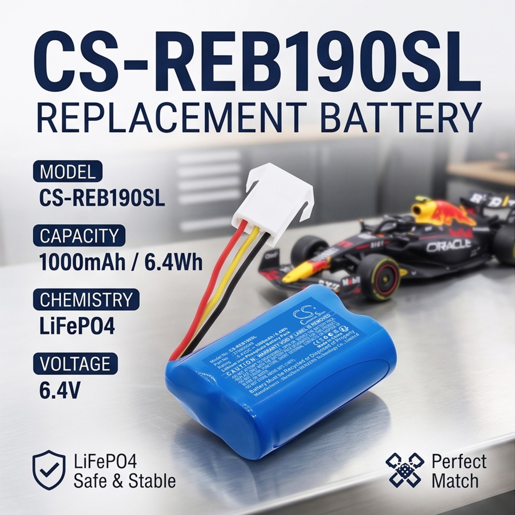 Batterijen compatibel met Maisto Red Bull Racing RB19 CS-REB190SL