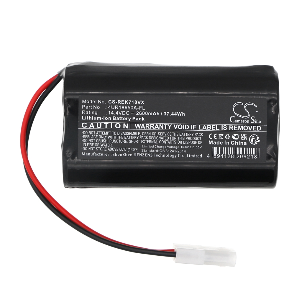 Batterijen voor stofzuigers Robzone CS-REK710VX