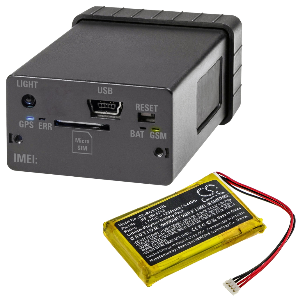 Batterijen GPS, Navigator Batterij CS-RGX111SL
