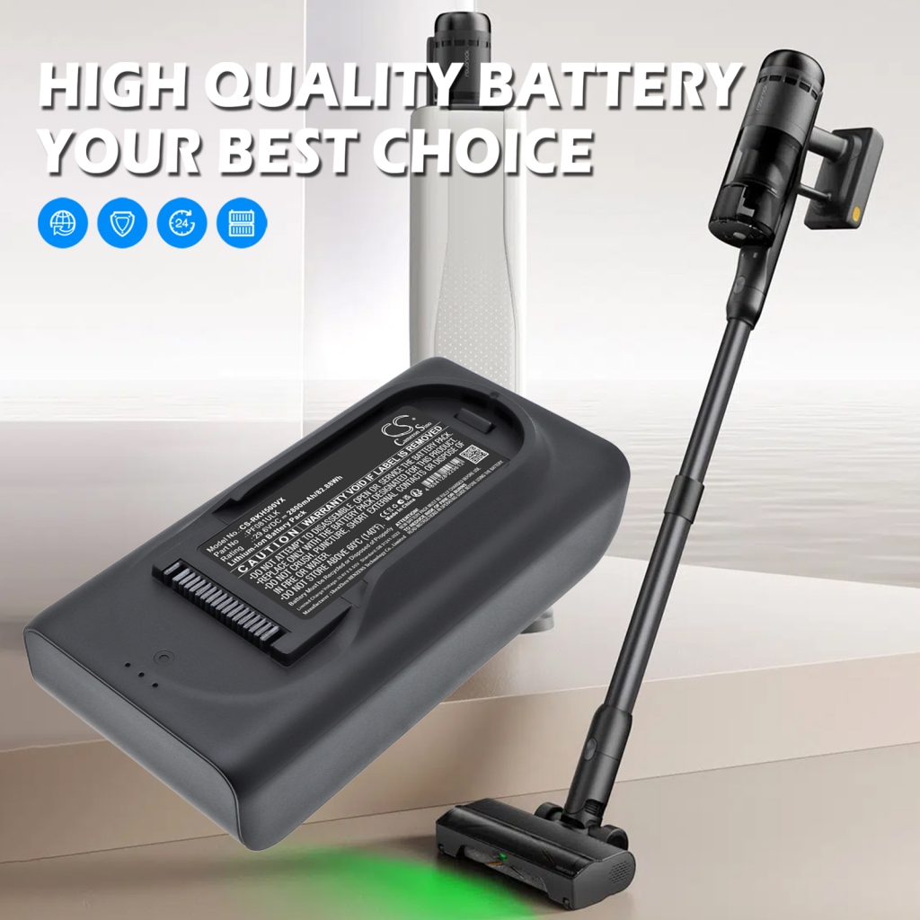 Battery compatible with Roborock CS-RKH500VX