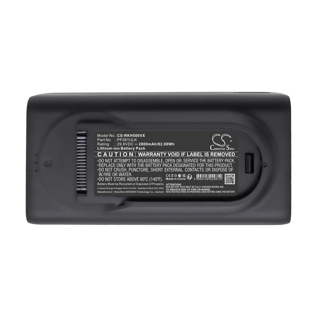 Battery compatible with Roborock CS-RKH500VX
