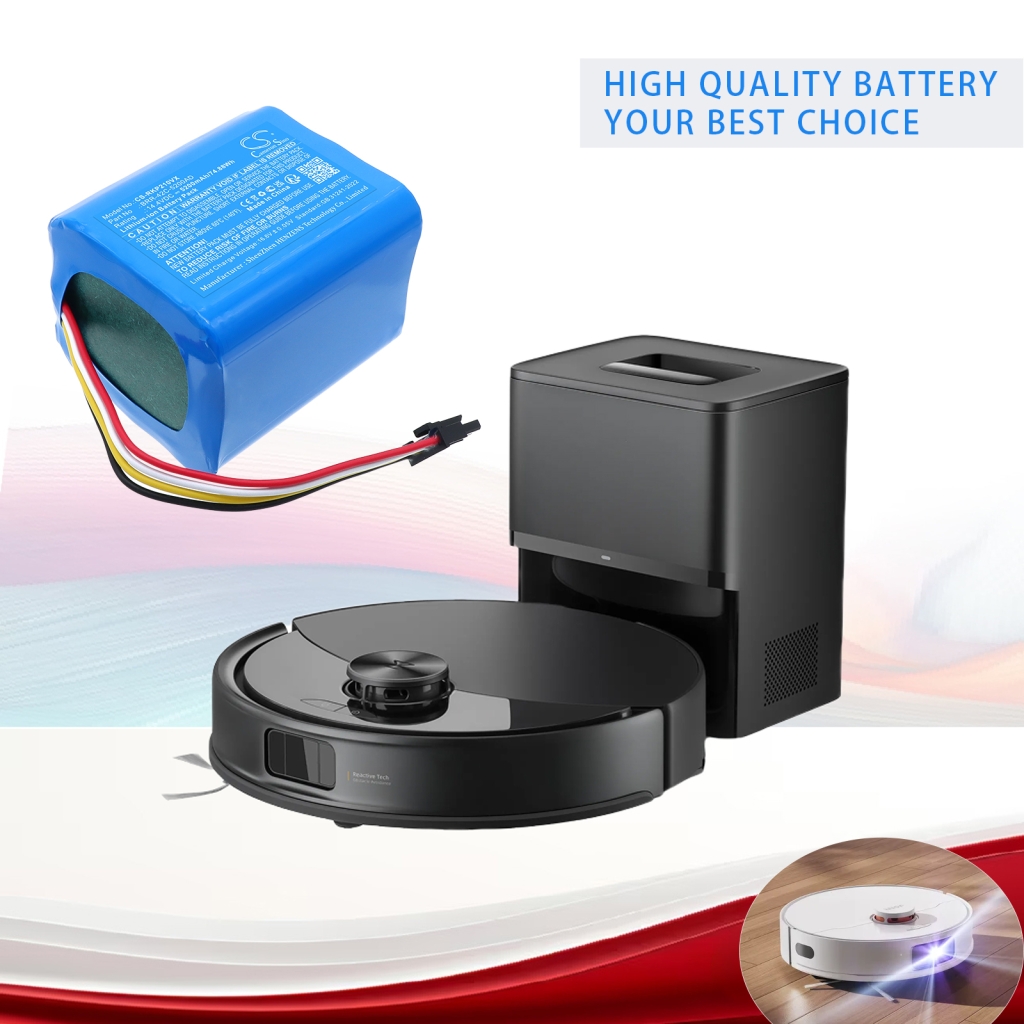 Batterijen voor stofzuigers Roborock CS-RKP210VX