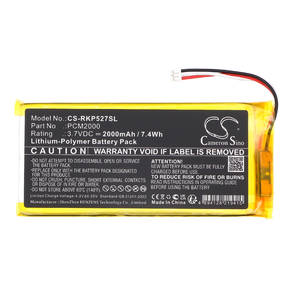 Batterij Vervangt PCM2000