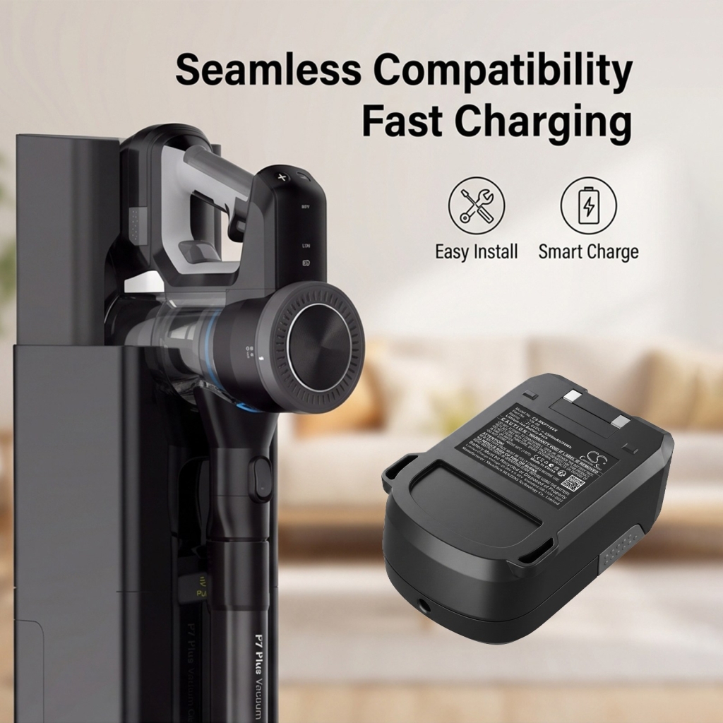 Batteries compatible with Redkey P7 Plus Plus Handheld Cordless Vacuum Cleaner CS-RKP710VX