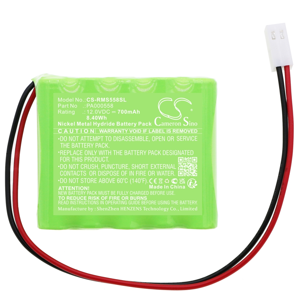 Compatibele batterijvervanging voor Roma PA000558