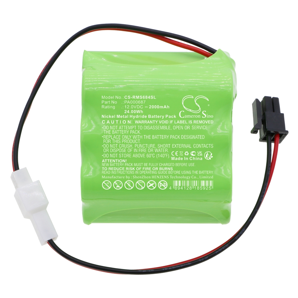 Batterijen Vervangt PA000687