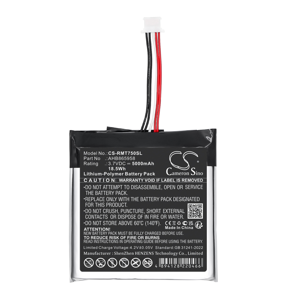 Batterij Vervangt AHB865958