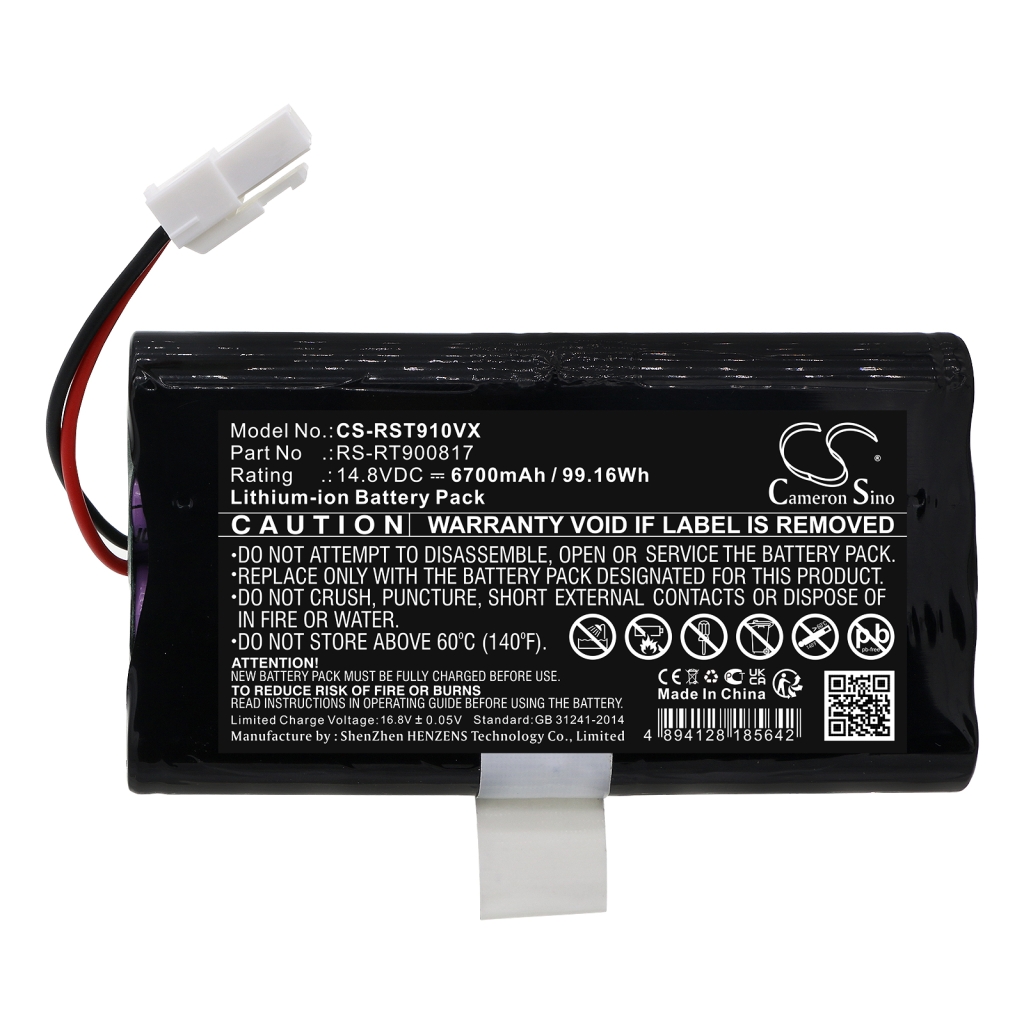 Batterijen voor stofzuigers Rowenta CS-RST910VX