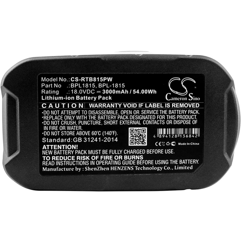 Battery Replaces BPP-1820