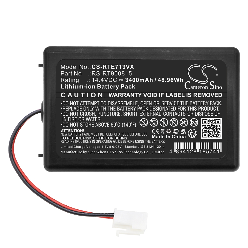 Batterijen voor stofzuigers Rowenta CS-RTE713VX