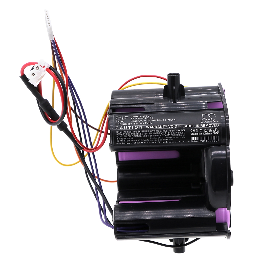Batterijen voor stofzuigers Rowenta CS-RTH676VX