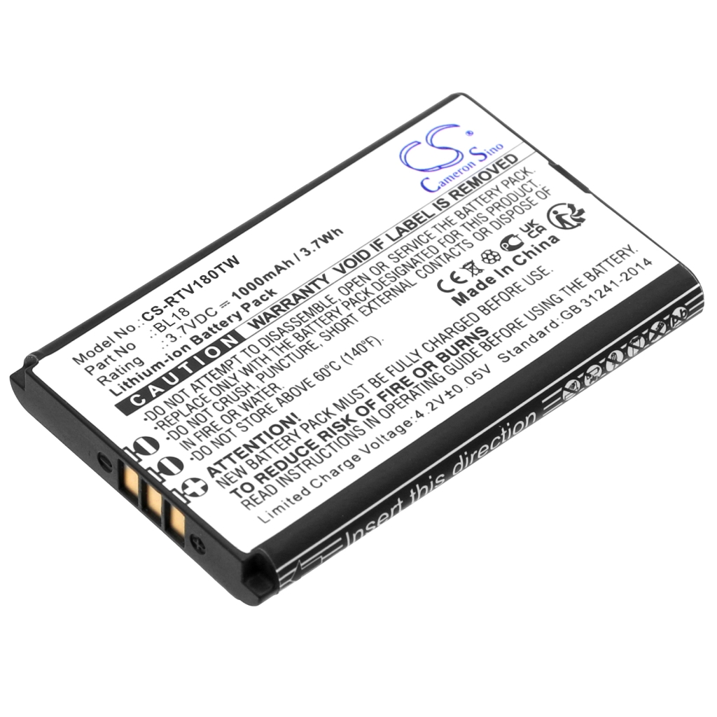 Batterijen Vervangt BL18