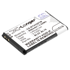 Compatibele batterijvervanging voor Retevis BL19,BL22