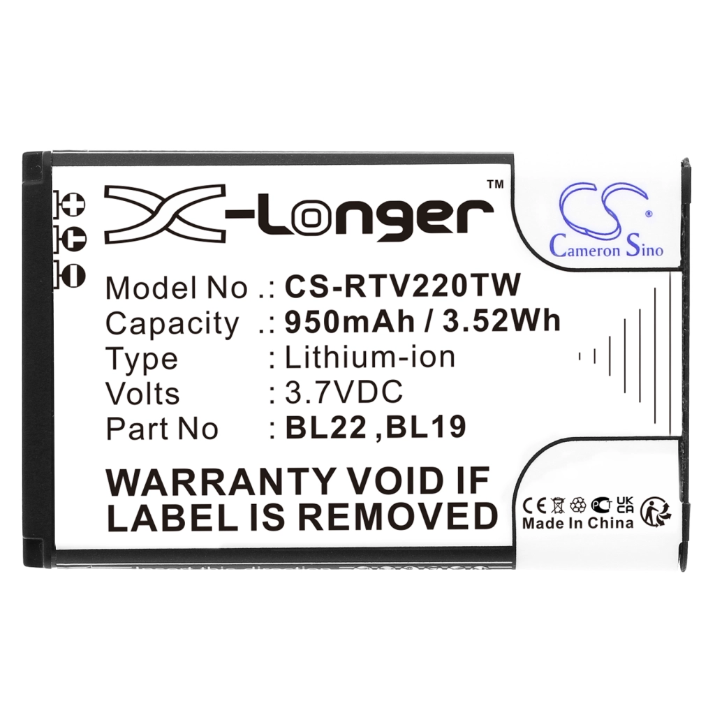 Mobile Phone Battery Ngm CS-RTV220TW