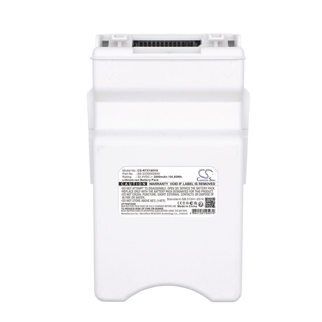 Batterijen voor stofzuigers Rowenta CS-RTX160VX