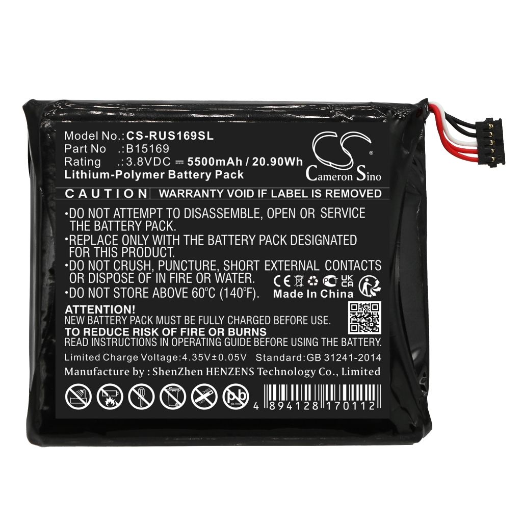 Batterijen Vervangt B15169