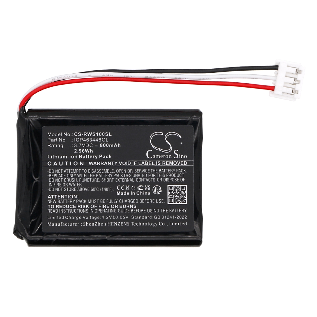 Batterijen Versterker Batterij CS-RWS100SL