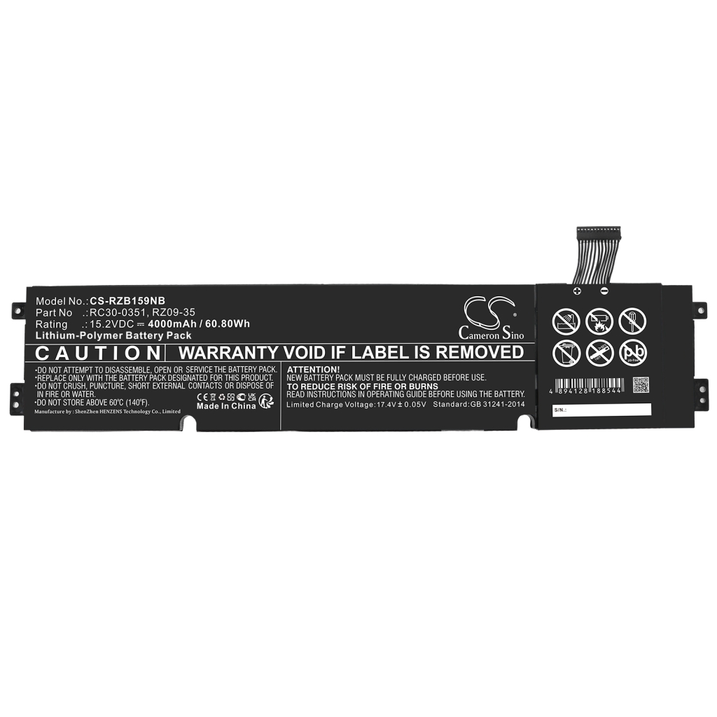 Notebook batterij Razer CS-RZB159NB