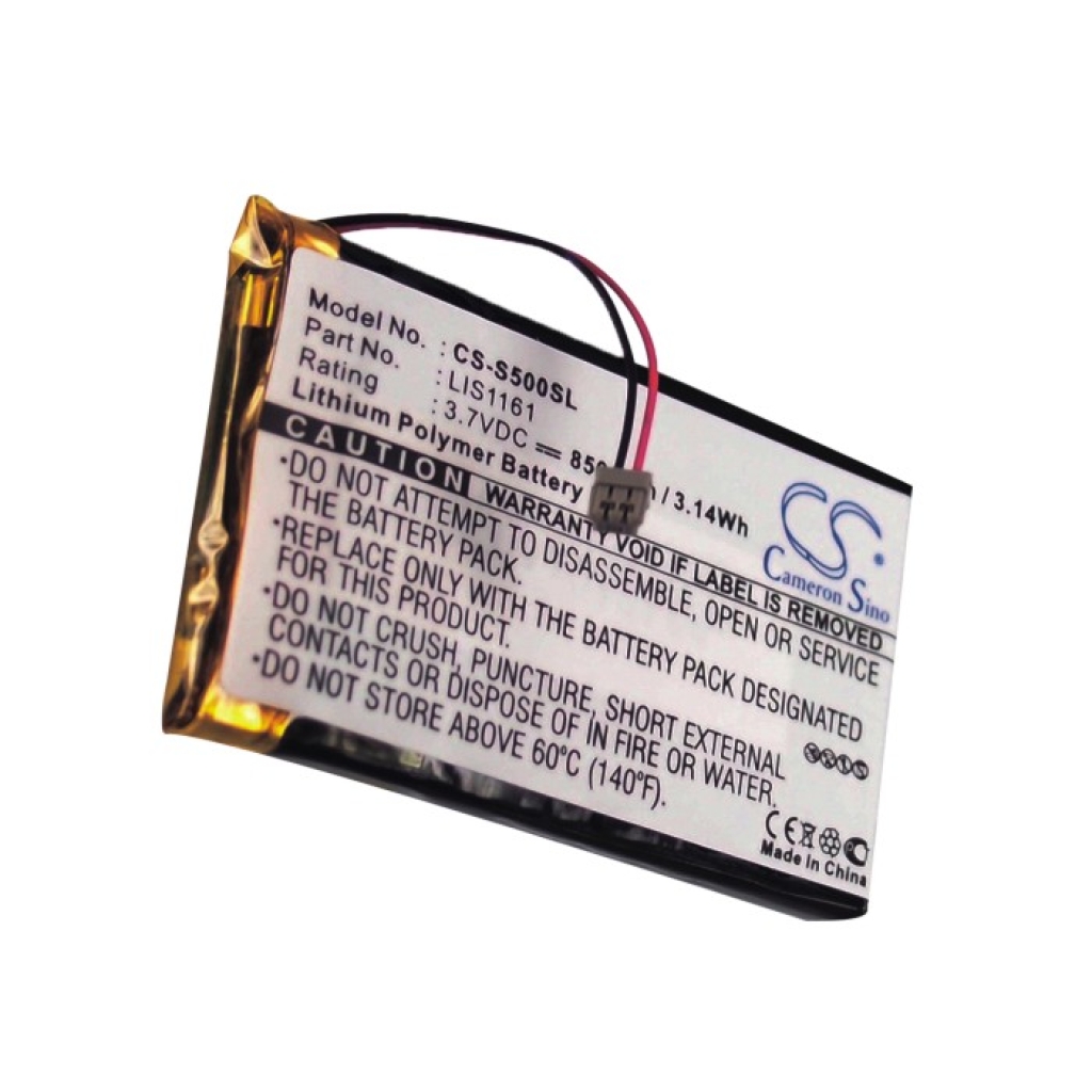 Compatibele batterijvervanging voor Sony LIS1161