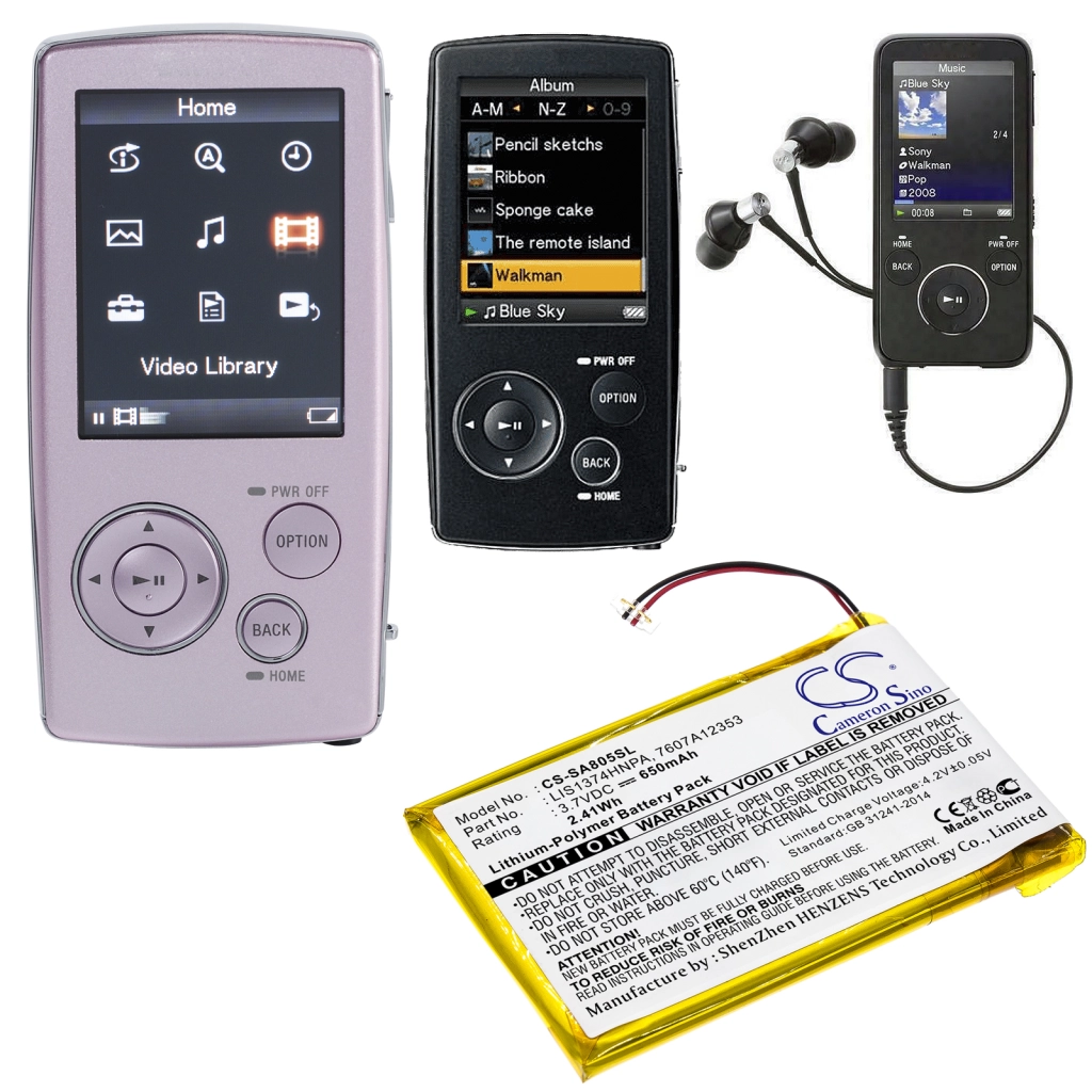 Batterijen Vervangt LIS1374HNPA