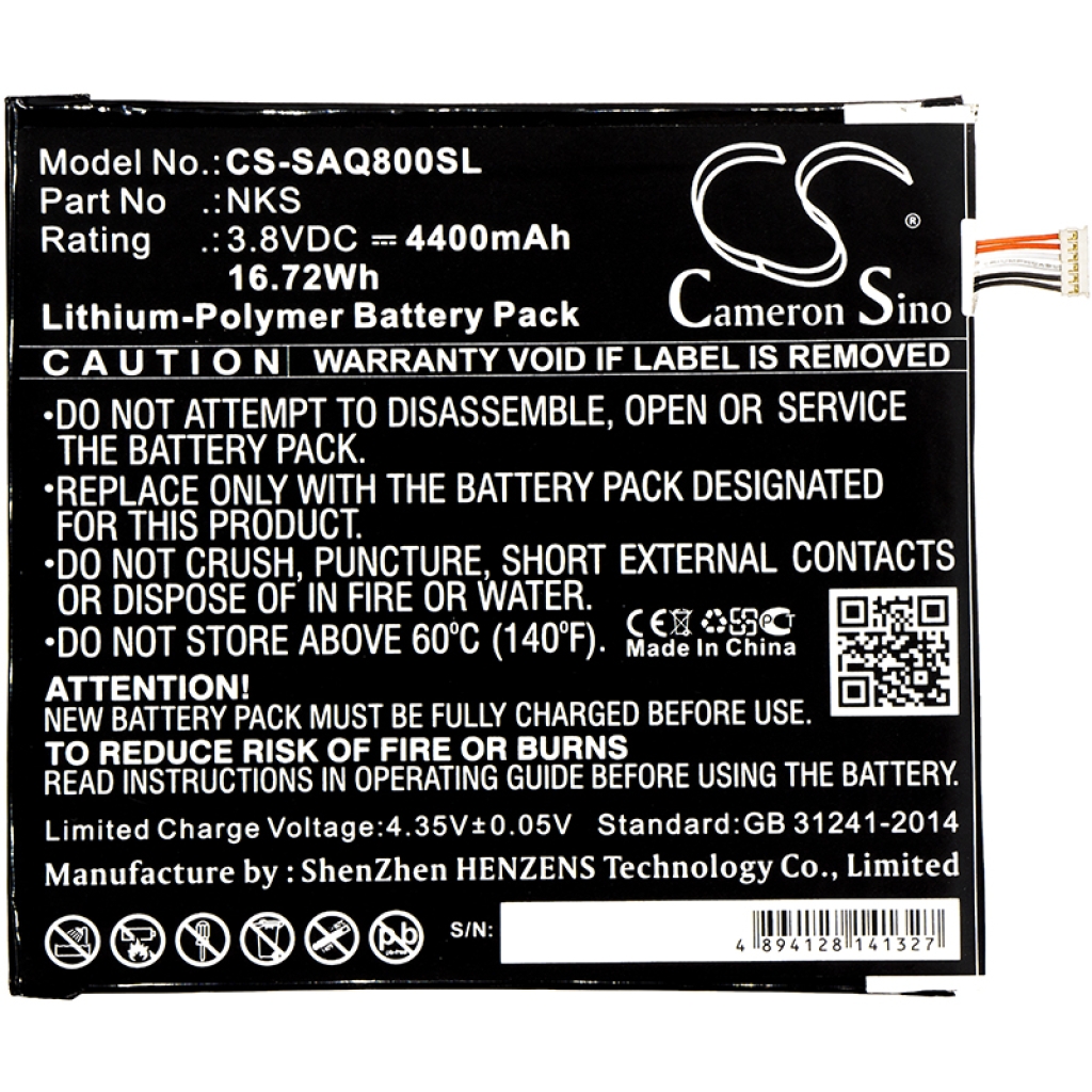 Compatibele batterijvervanging voor Sprint NKS