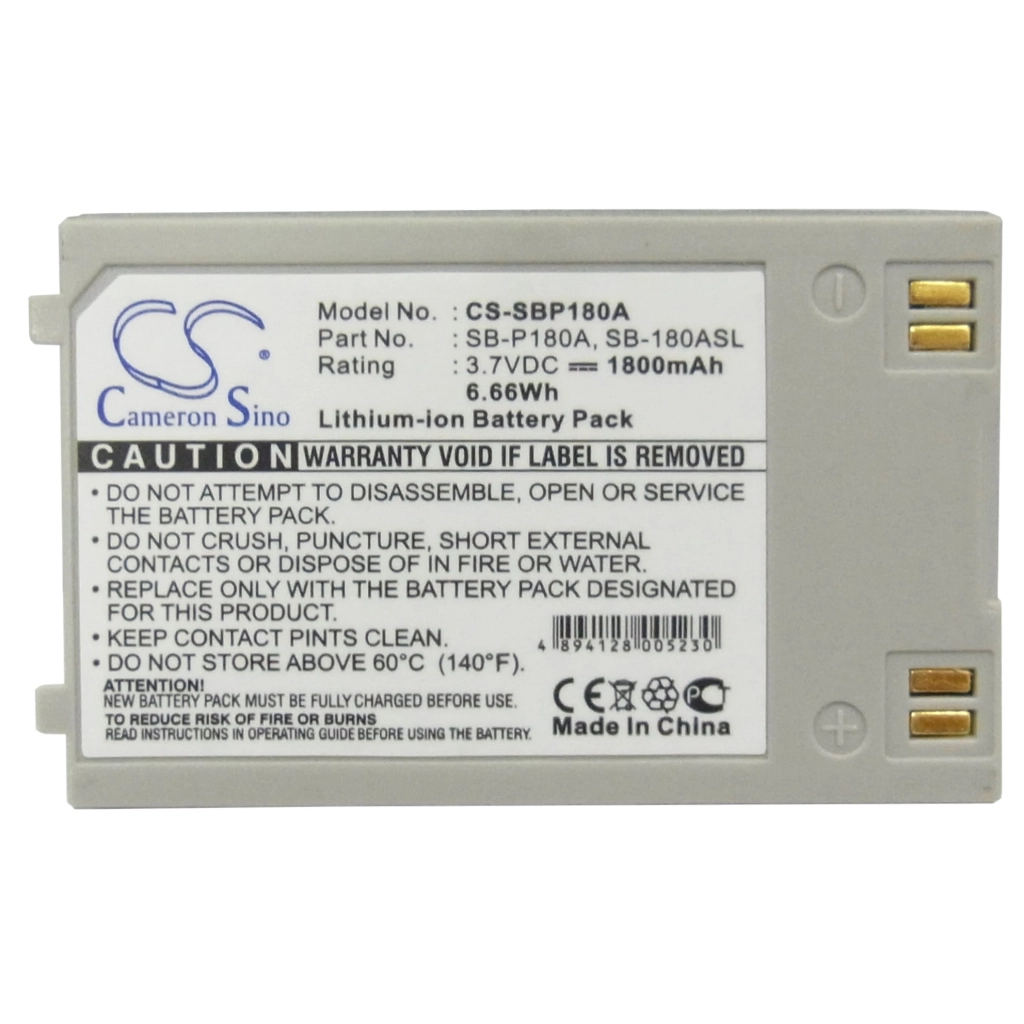 Batterij voor camera Samsung VP-X220L