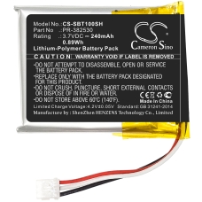 Compatibele batterijvervanging voor Suunto 100019195,PR-382530