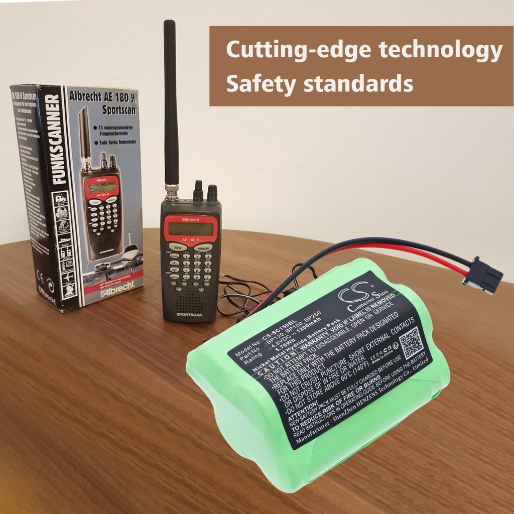 Batterij Vervangt BP120