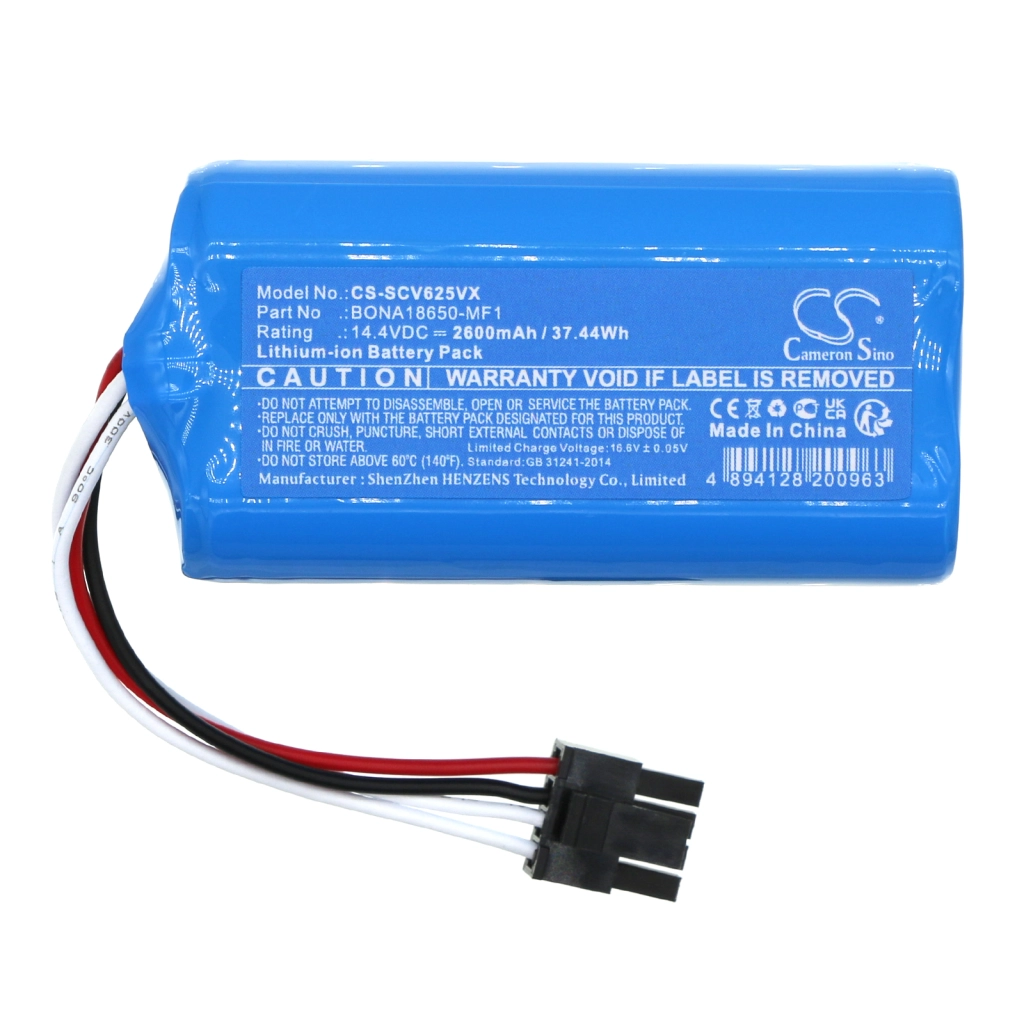 Batterijen voor stofzuigers Sencor CS-SCV625VX