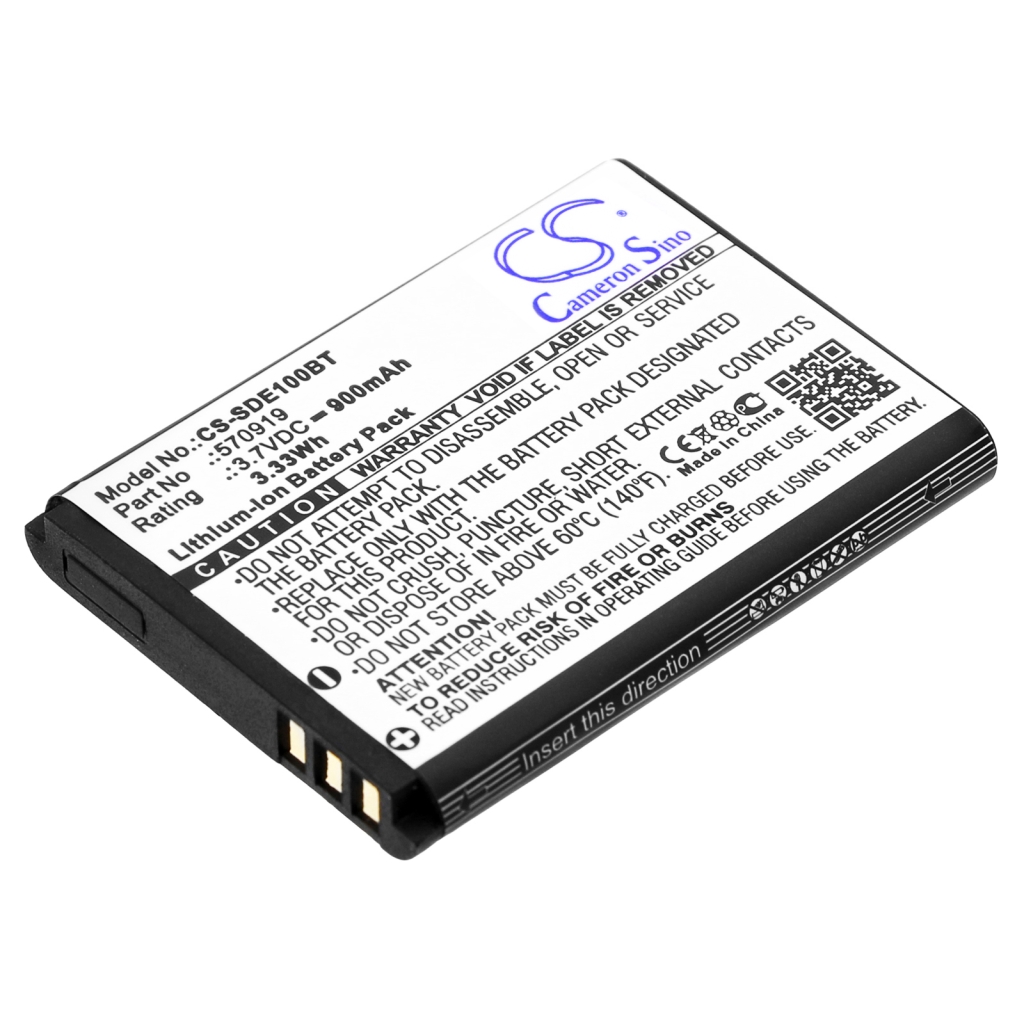 Batterijen Thuis Beveiligings Camera Batterij CS-SDE100BT