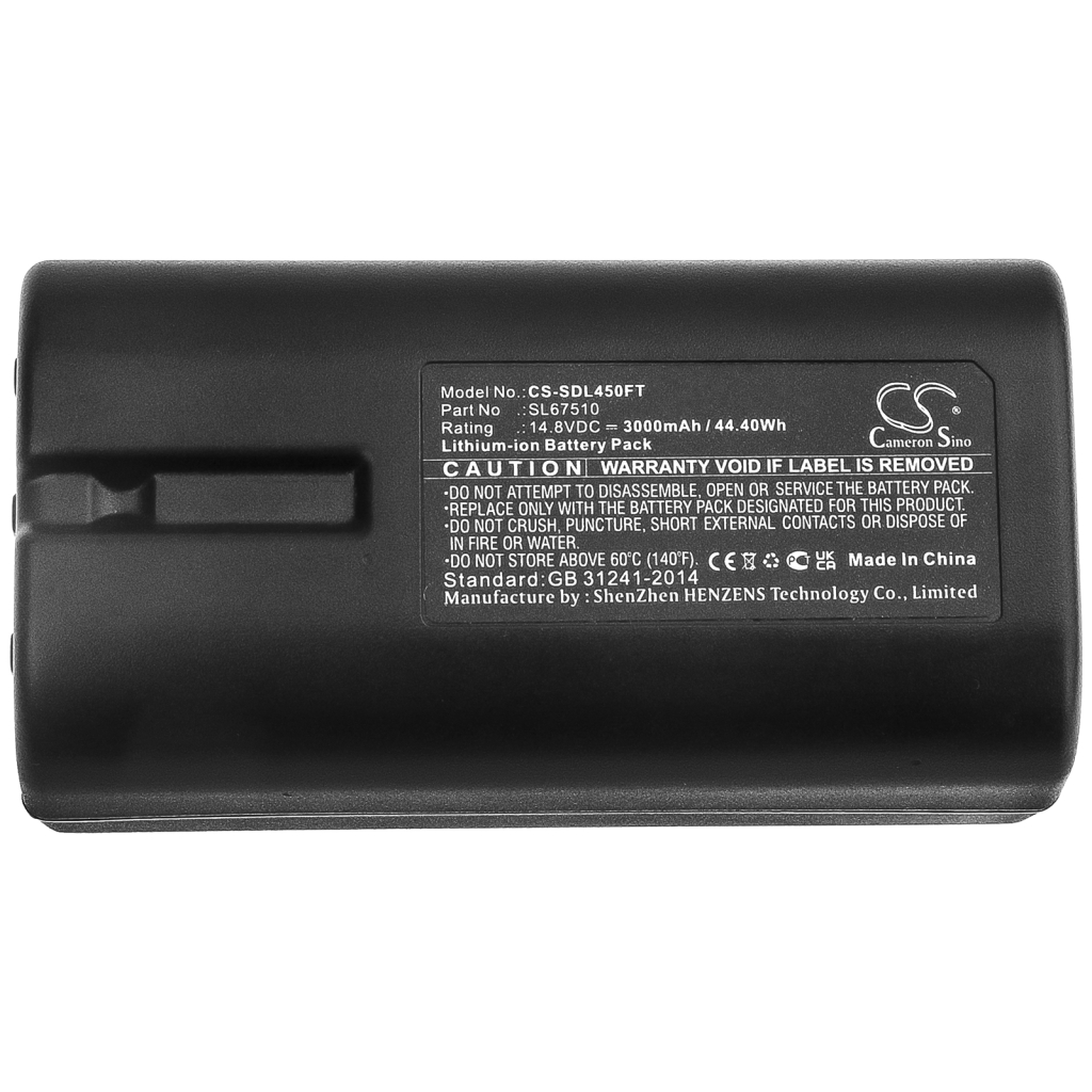 Compatibele batterijvervanging voor SEALIFE SL67510