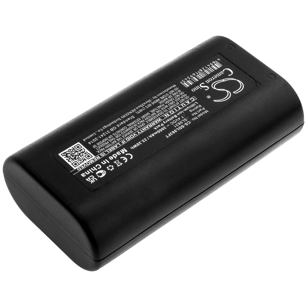 Compatibele batterijvervanging voor SEALIFE SL9831